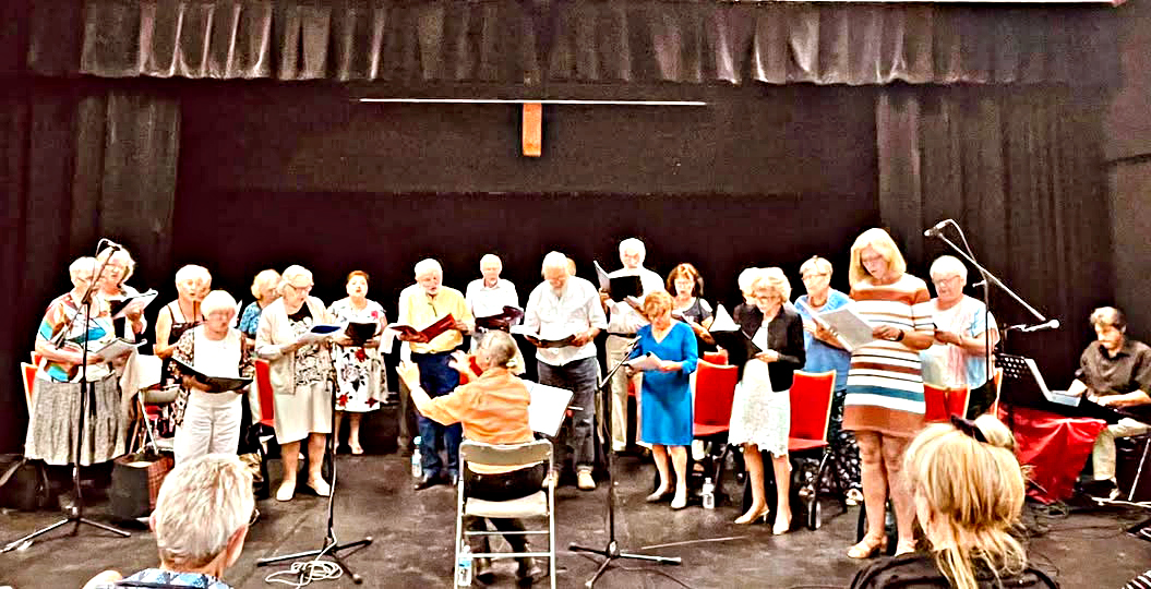 Illustration d'un cours de chant