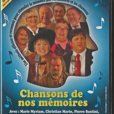 Dvd chansons me moires face 1