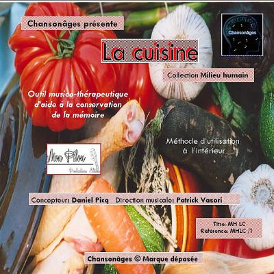 Jaquette face cd la cuisine